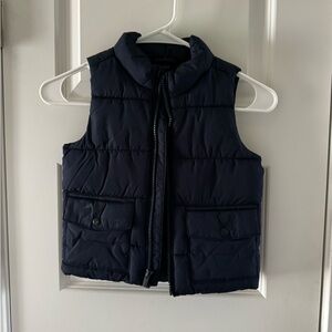 Navy Puffer Vest